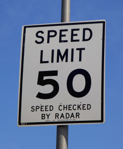 Speeding fines